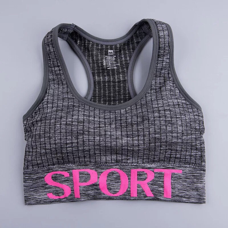 Set Đồ Tập Gym Nữ Áo Bra Dây Bản To, Quần Dài Sport Cao Cấp SP02 Cực Thấm Hút Mồ Hôi