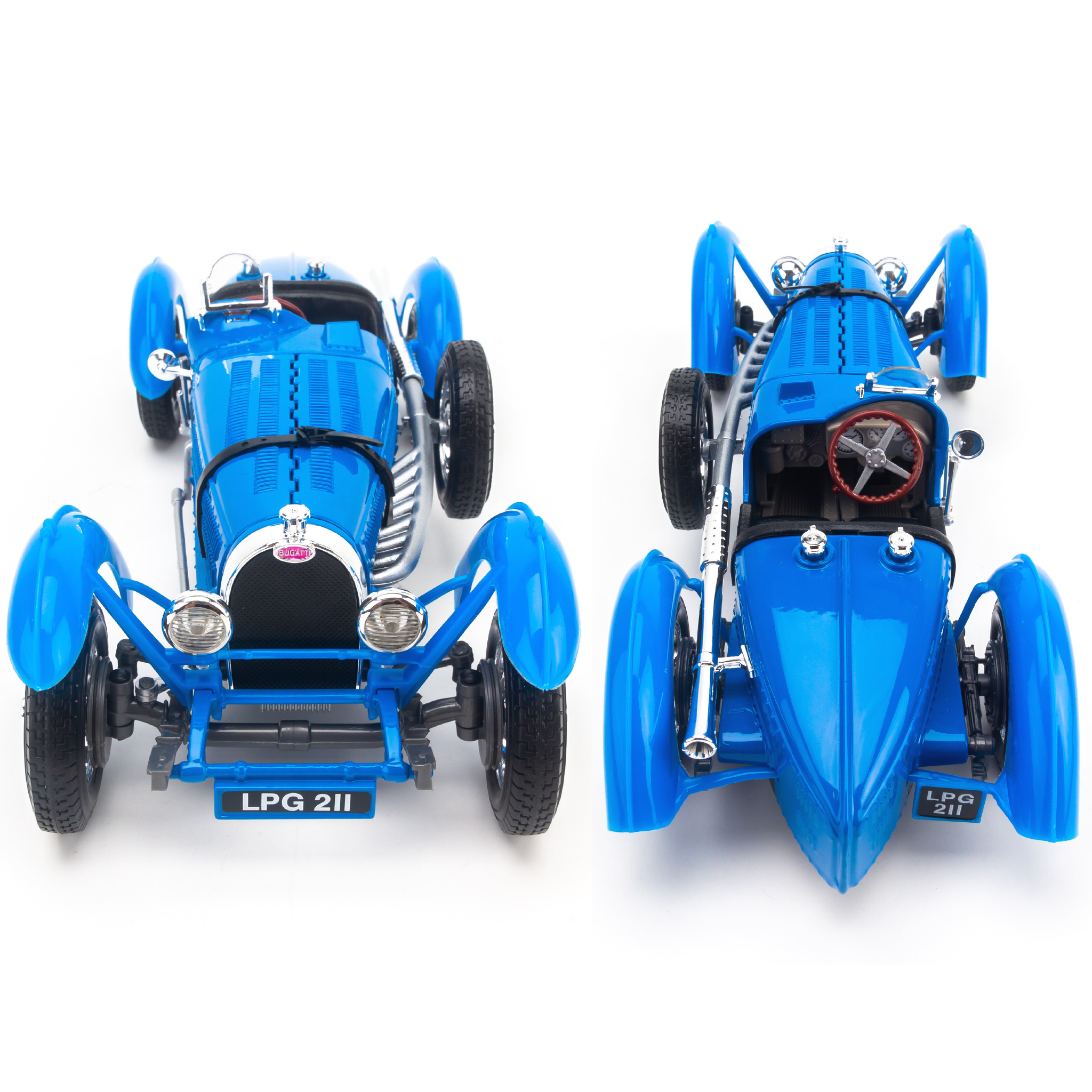 Mô hình xe Bugatti Type 59 (1934) 1:18 Bburago - 18-12062