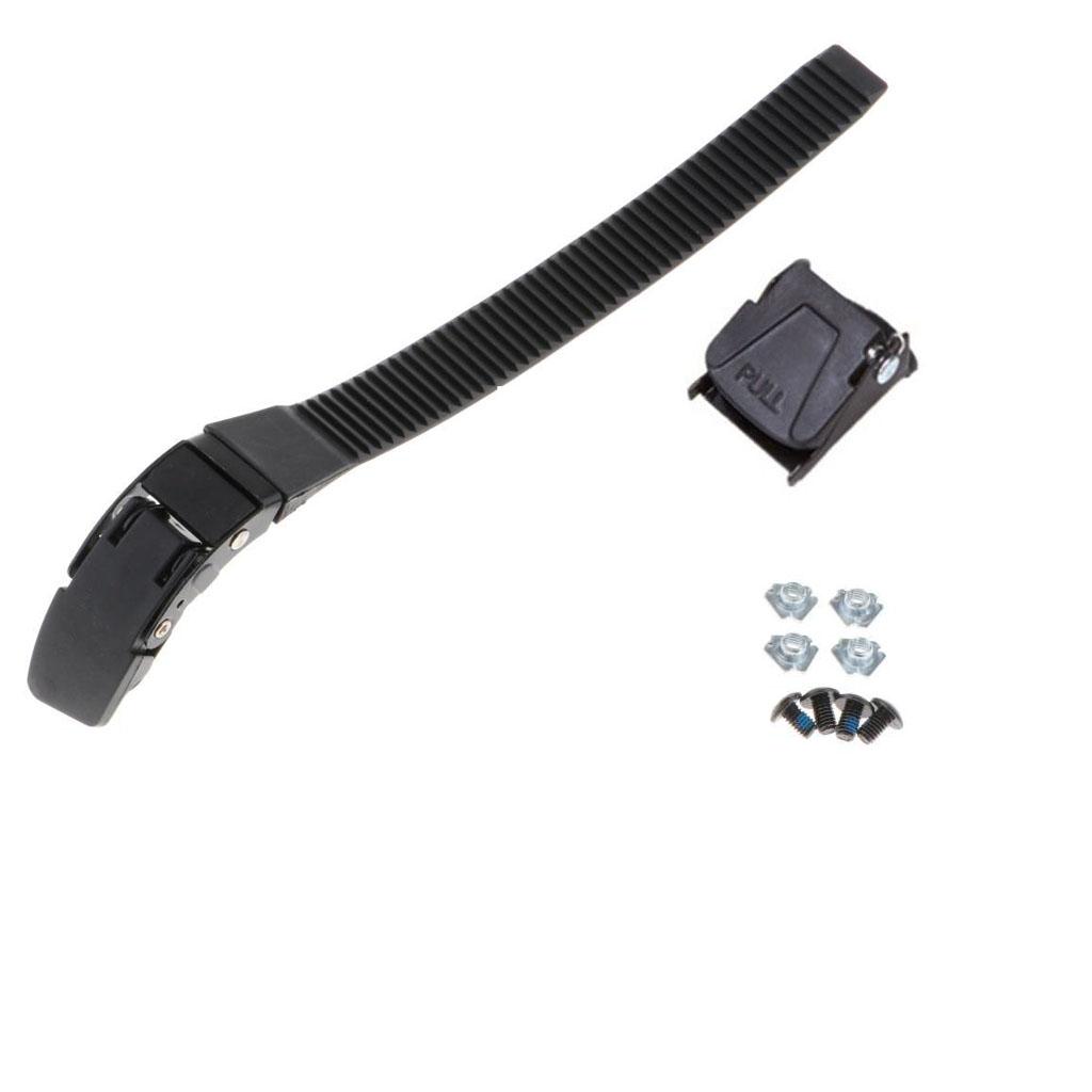 PP Roller Skate Energy Strap Buckle With Screws Nut Fixing Mend Repair Tools Set