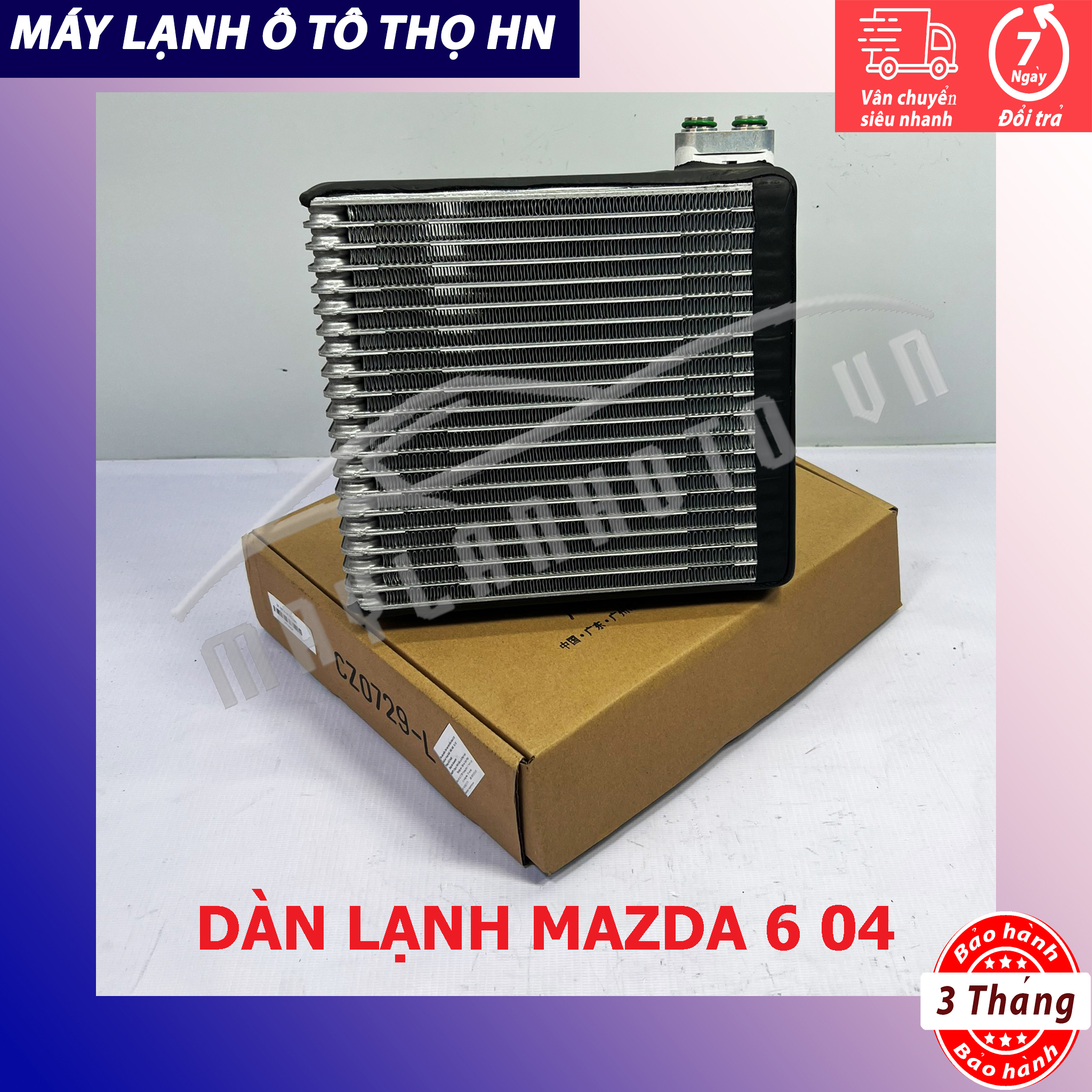 Dàn (giàn) lạnh Mazda 6 2004 2005 2006 2007 Hàng Thái Lan / Trung Quốc (hàng chính hãng nhập khẩu trực tiếp) 04 05 06 07