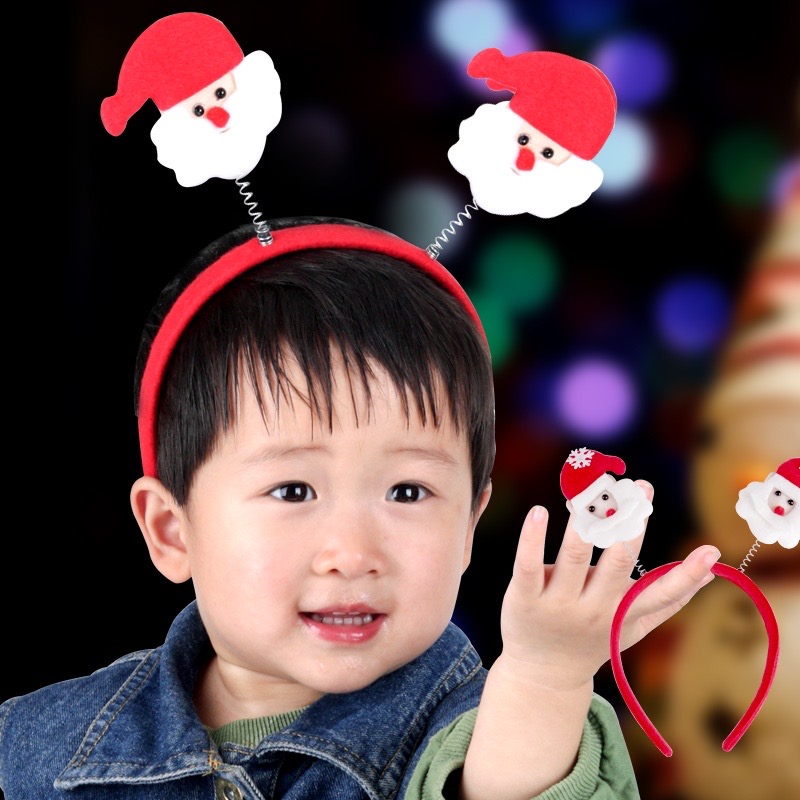 Phụ kiện Noel cho bé - Mắt kính Noel - Cài tóc Noel - Đồng hồ Noel có ĐÈN PHÁT SÁNG - Băng đô cài tóc (Bờm Noel) Giáng sinh cho bé