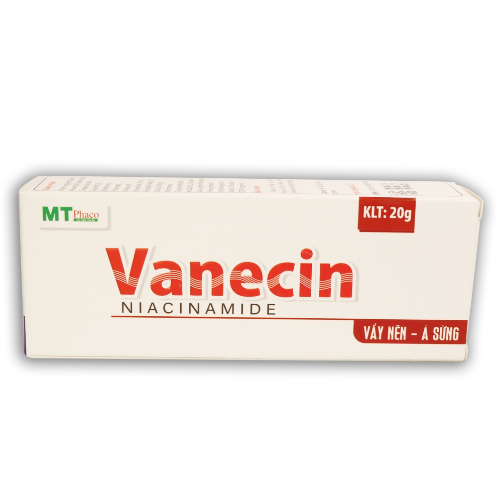 Kem bôi viêm da cơ địa, vảy nến, á sừng Vanecin 20g - Giảm ngứa rát, giảm sần sùi, tróc vảy