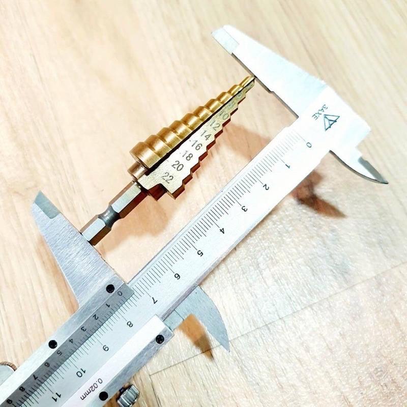 Mũi khoan tháp chui lục giác từ 4-22mm