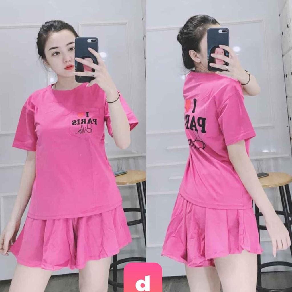 Set bộ đùi mặc nhà nhiều màu xinh xắn dễ thương dành cho quý cô / CÓ SIZE XXL