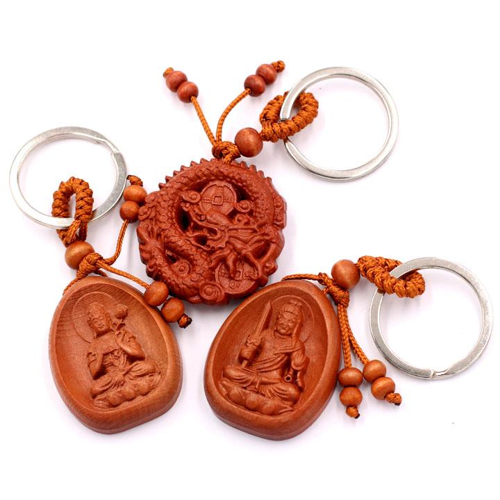 Combo 3 móc khóa Đại Thế Chí - Bất Động Kim Cang Minh Vương - Thần Long