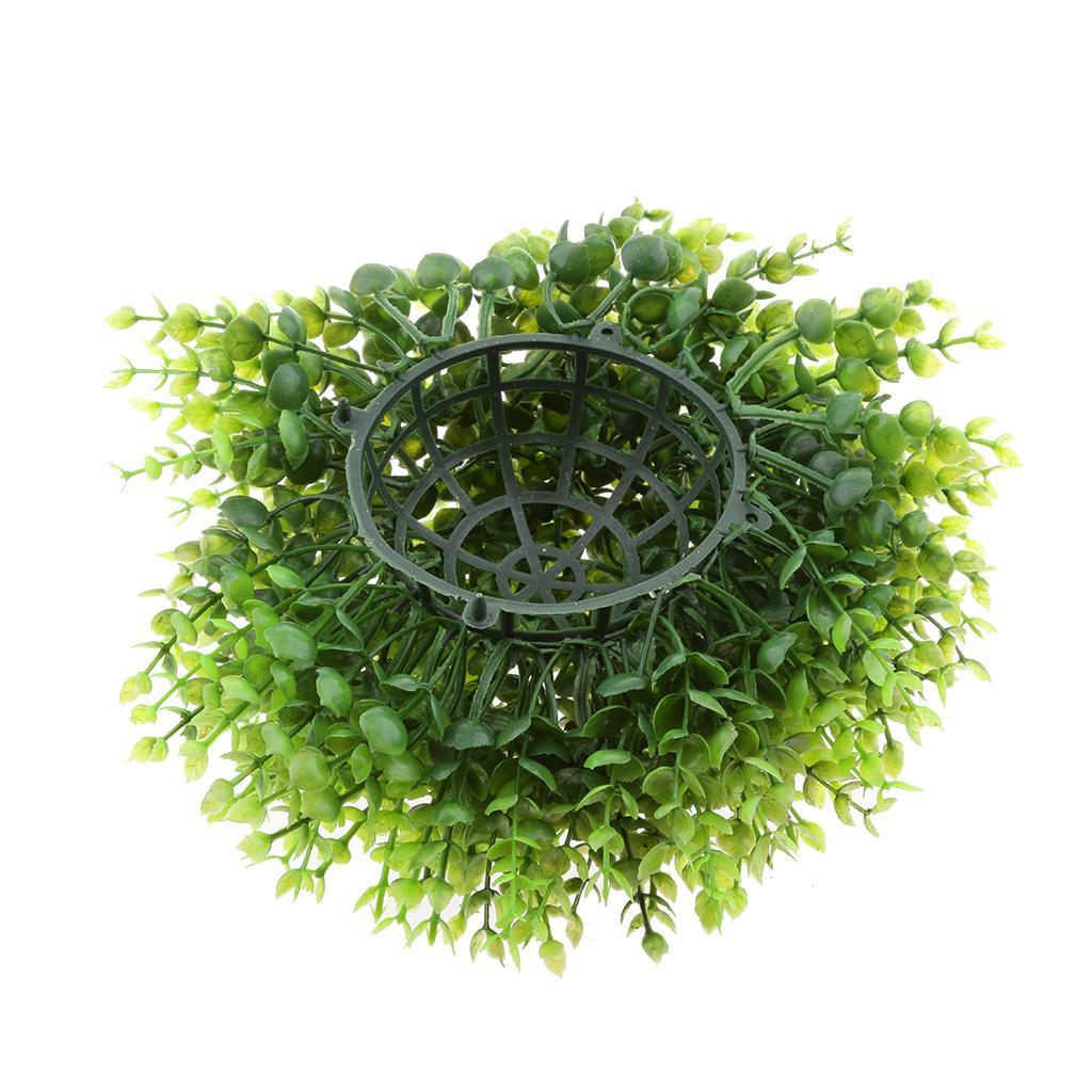 3Pcs Artificial Topiary Ball Decorative Garden Plants Ball Home Garden Decor