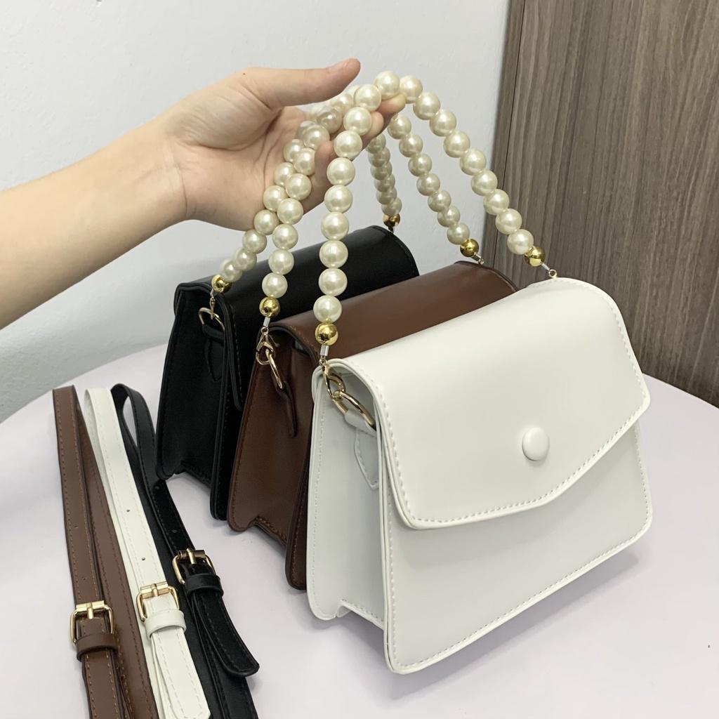 Túi đeo chéo nữ, Túi xách nữ thời trang công sở đi chơi đi tiệc phong cách LOTIBA- TDC250