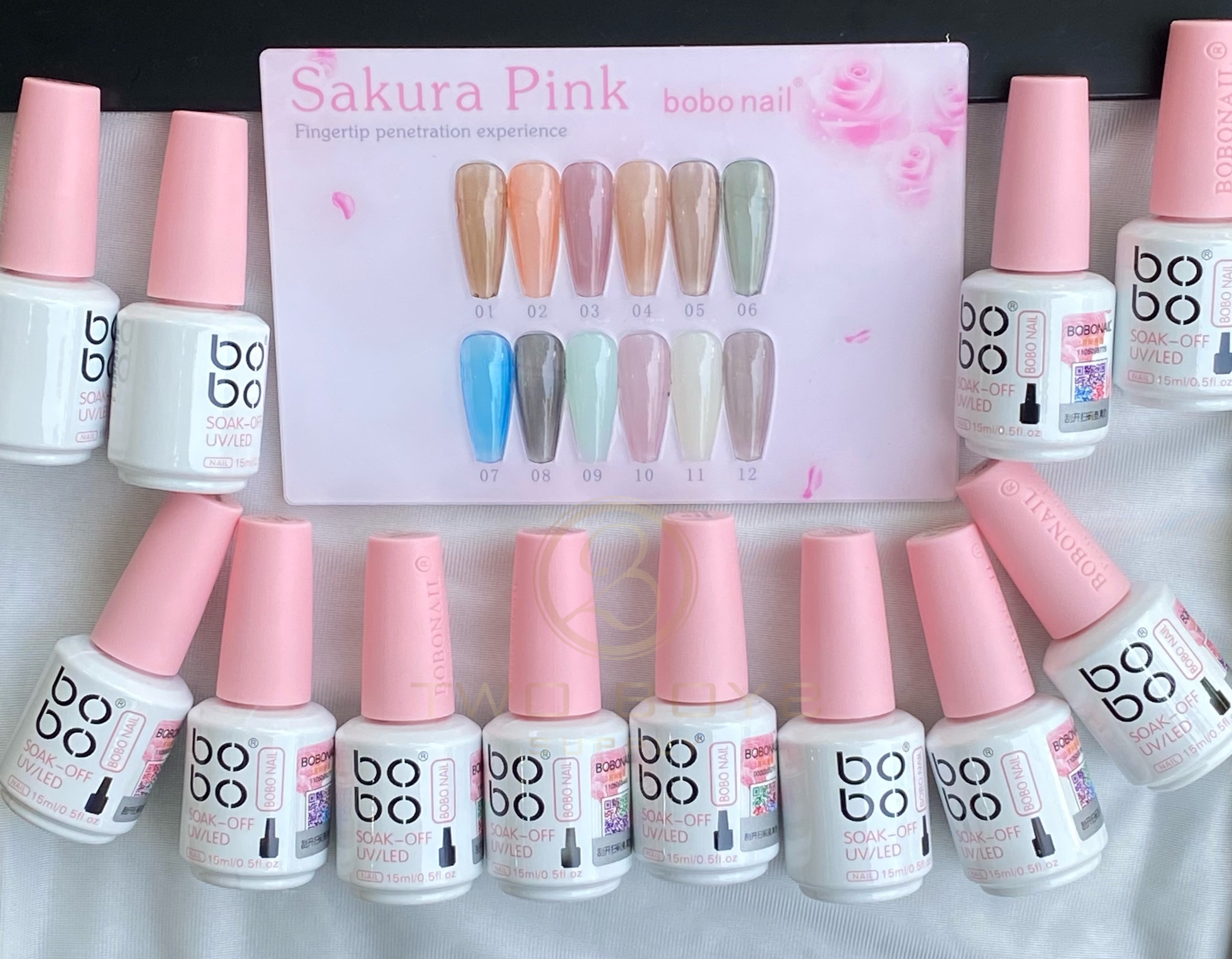 Set sơn thạch BoBo 12 màu