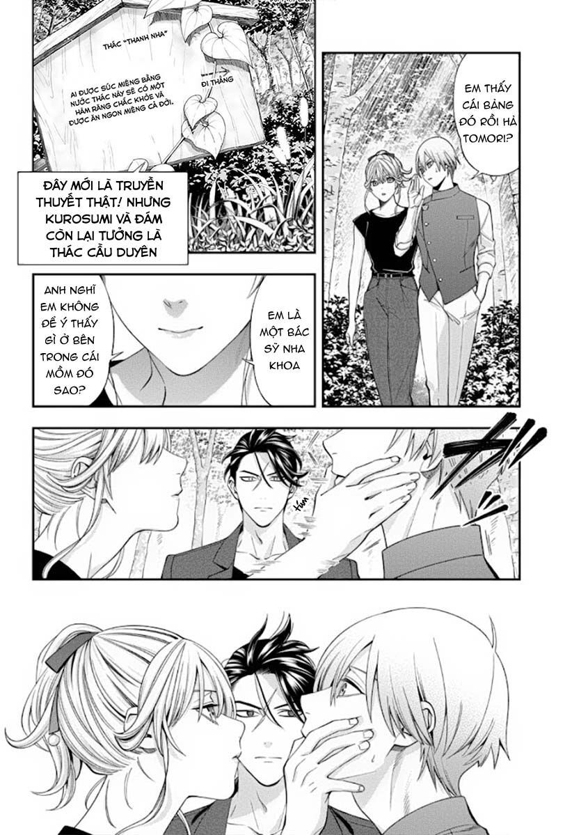 excuse me dentist, its touching me! chapter 35 3