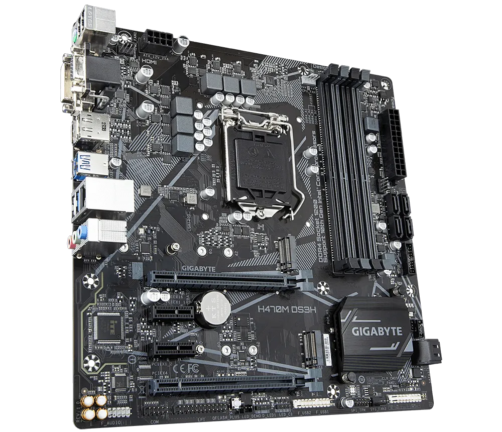 Mainboard Gigabyte H470M DS3H - Hàng Chính Hãng