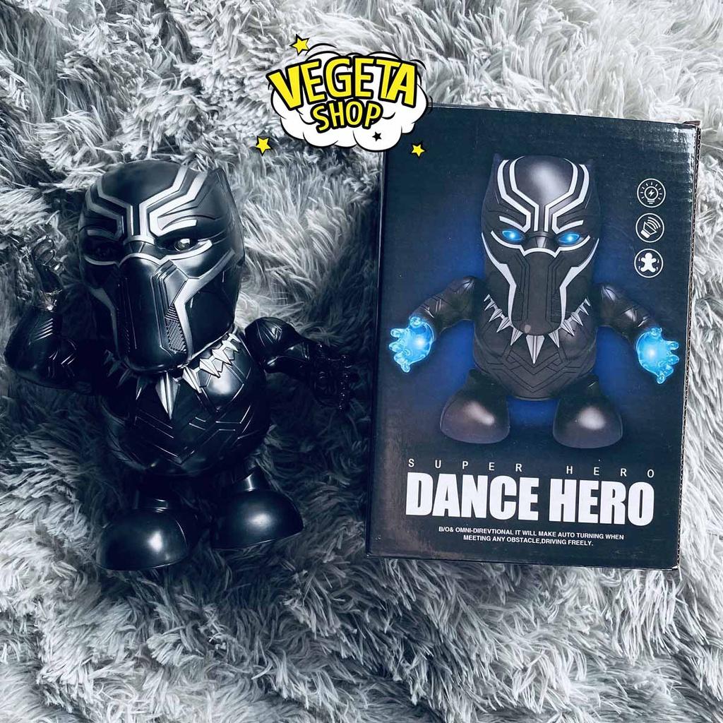 Robot nhảy múa Dance Hero nhảy múa phát nhạc ánh sáng nhấp nháy - Captain America Spider man Iron man Thanos Batman
