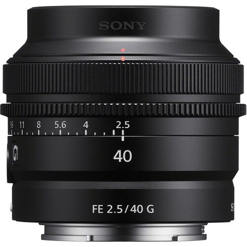 Ống kính Sony FE 40mm f/2.5 G - Hàng Chính hãng