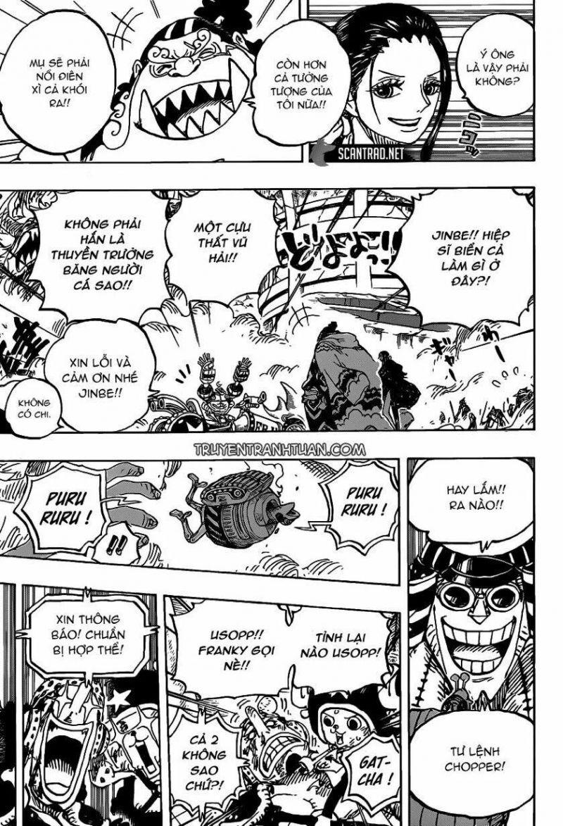 đảo hải tặc - one piece chapter 989 9