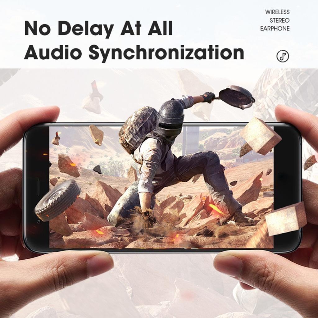 Tai Nghe Nhét Tai Bluetooth 5.0 Âm Thanh HiFi Chống Mài Mòn Cho Điện Thoại