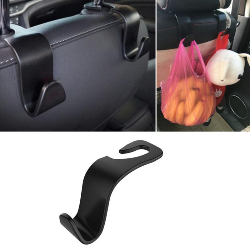 Bộ 4 Móc Nhựa Treo Đồ Gắn Lưng Ghế Xe Hơi Tiện Dụng