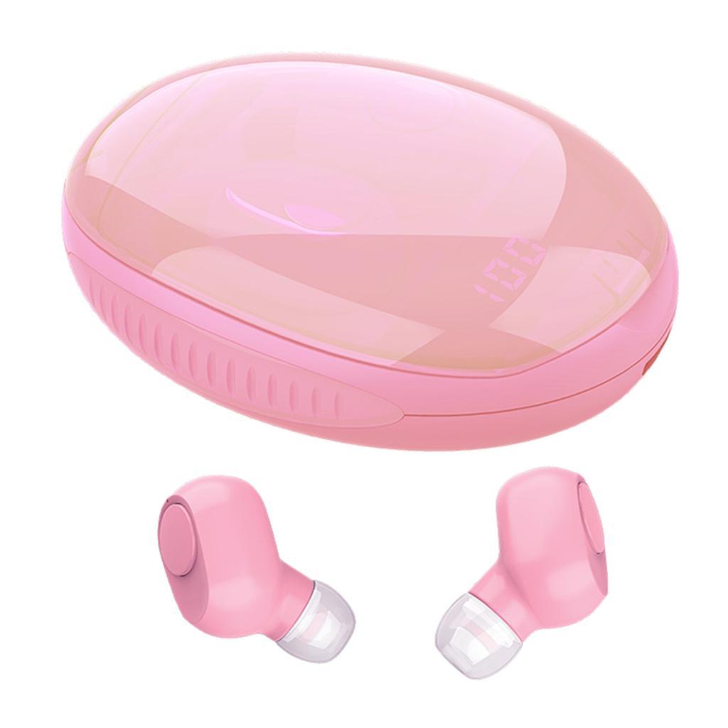 True Wireless Bluetooth Earphones Headphones w/Charging Case Blue