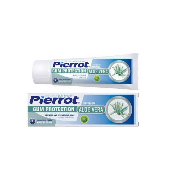 Kem đánh răng bảo vệ nướu chiết xuất lô hội PIERROT 75ml