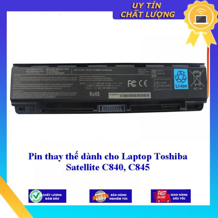 Pin dùng cho Laptop Toshiba Satellite C840 C845 - Hàng Nhập Khẩu MIBAT541