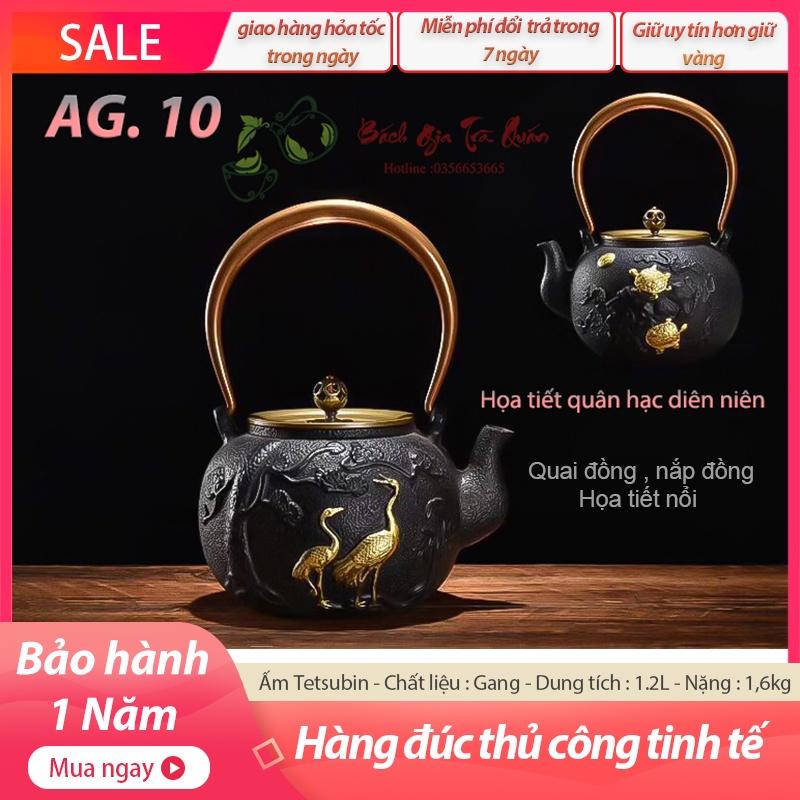 Các Mẫu Ấm Gang Tetsubin Nhật - Hàng Đúc Thủ Công Cao Cấp