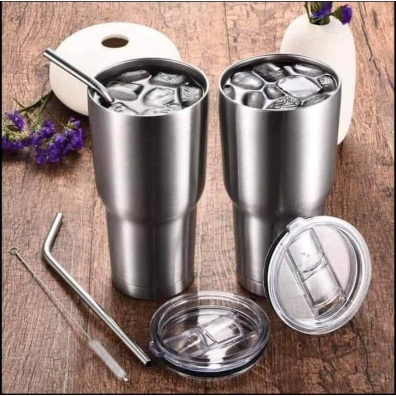 CỐC GIỮ NHIỆT THÁI MÀU BẠC