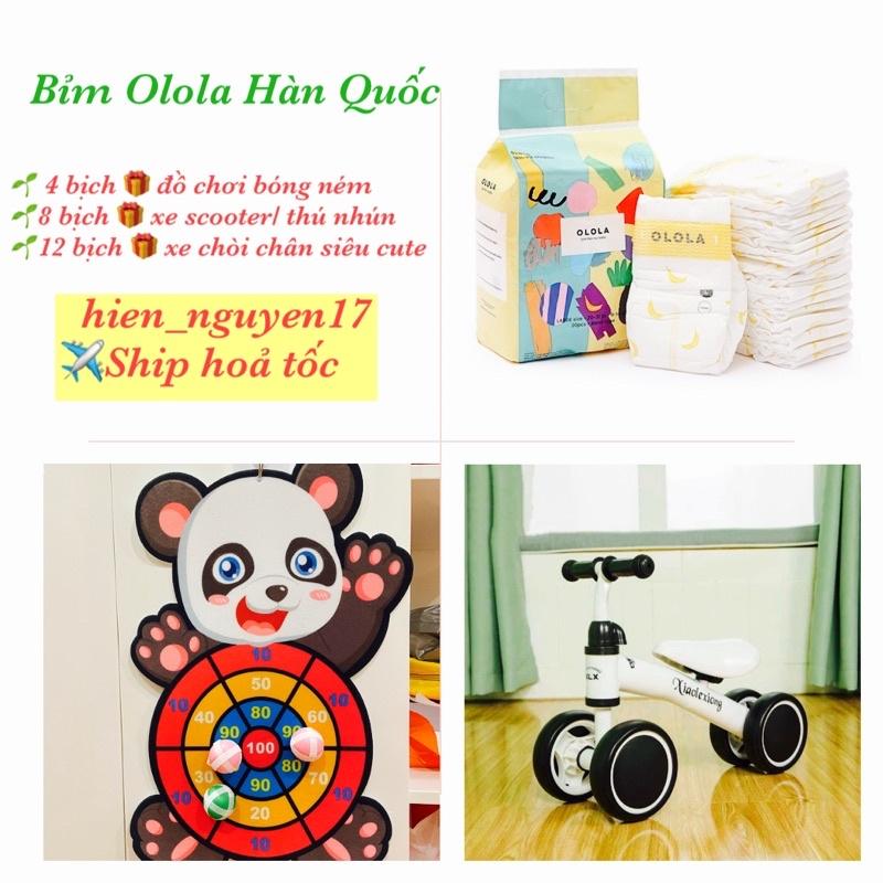 ̣Tã/Bỉm OLOLA HÀN QUỐC Dán/Quần Đủ Size S30/M24/L20/L26/XL22/XXL180