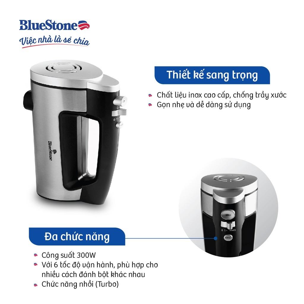 Máy Đánh Trứng BlueStone HMB-6333S, công suất 300W - 6 Tốc Đánh, Hàng Chính Hãng