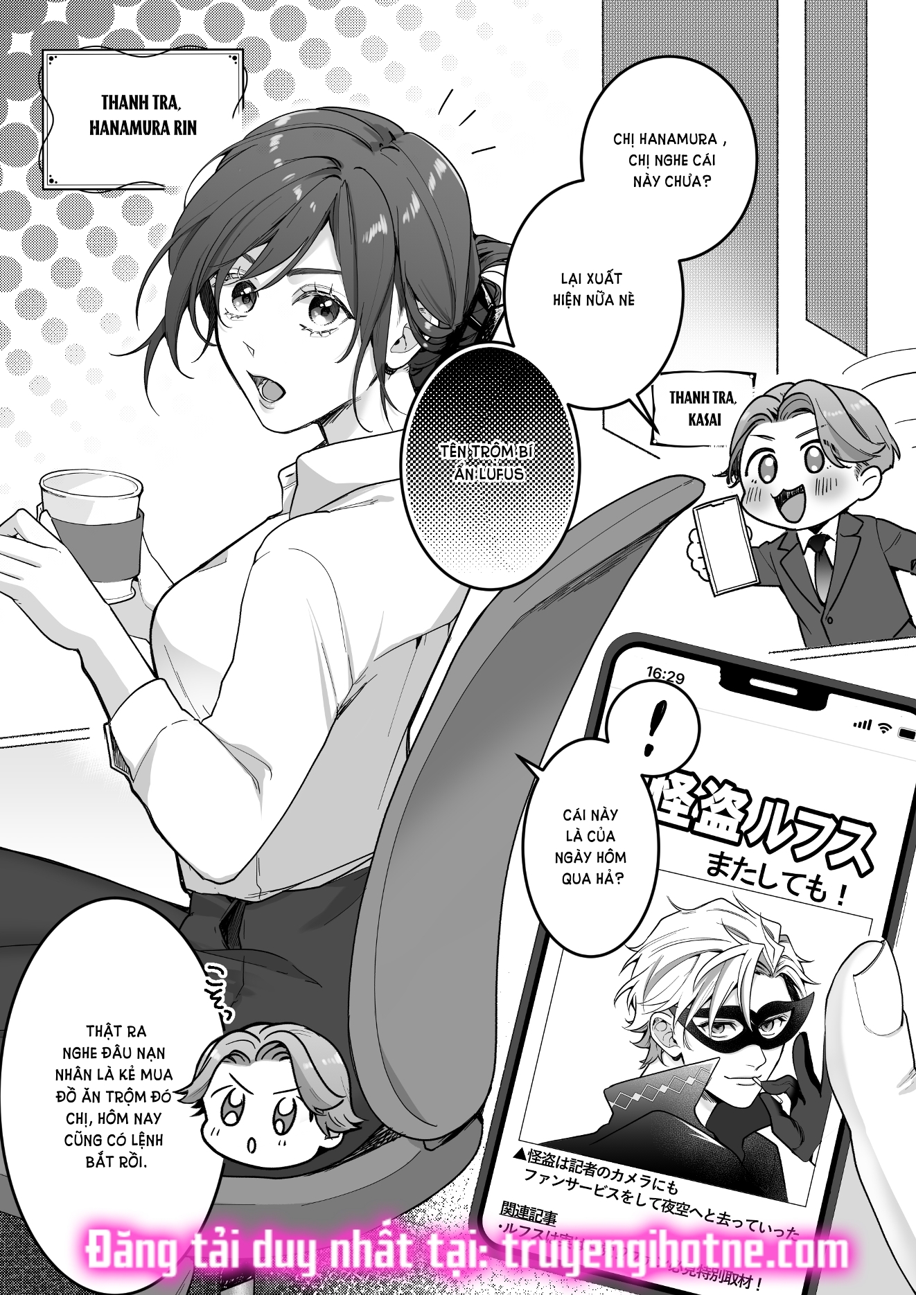 [21+] kẻ trộm một đêm tình thú của nàng thanh tra chapter 1.1 4