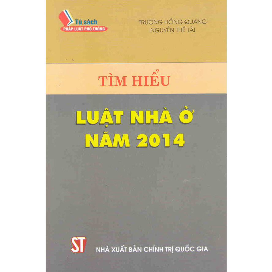 Sách Tìm Hiểu Luật Nhà Ở Năm 2014