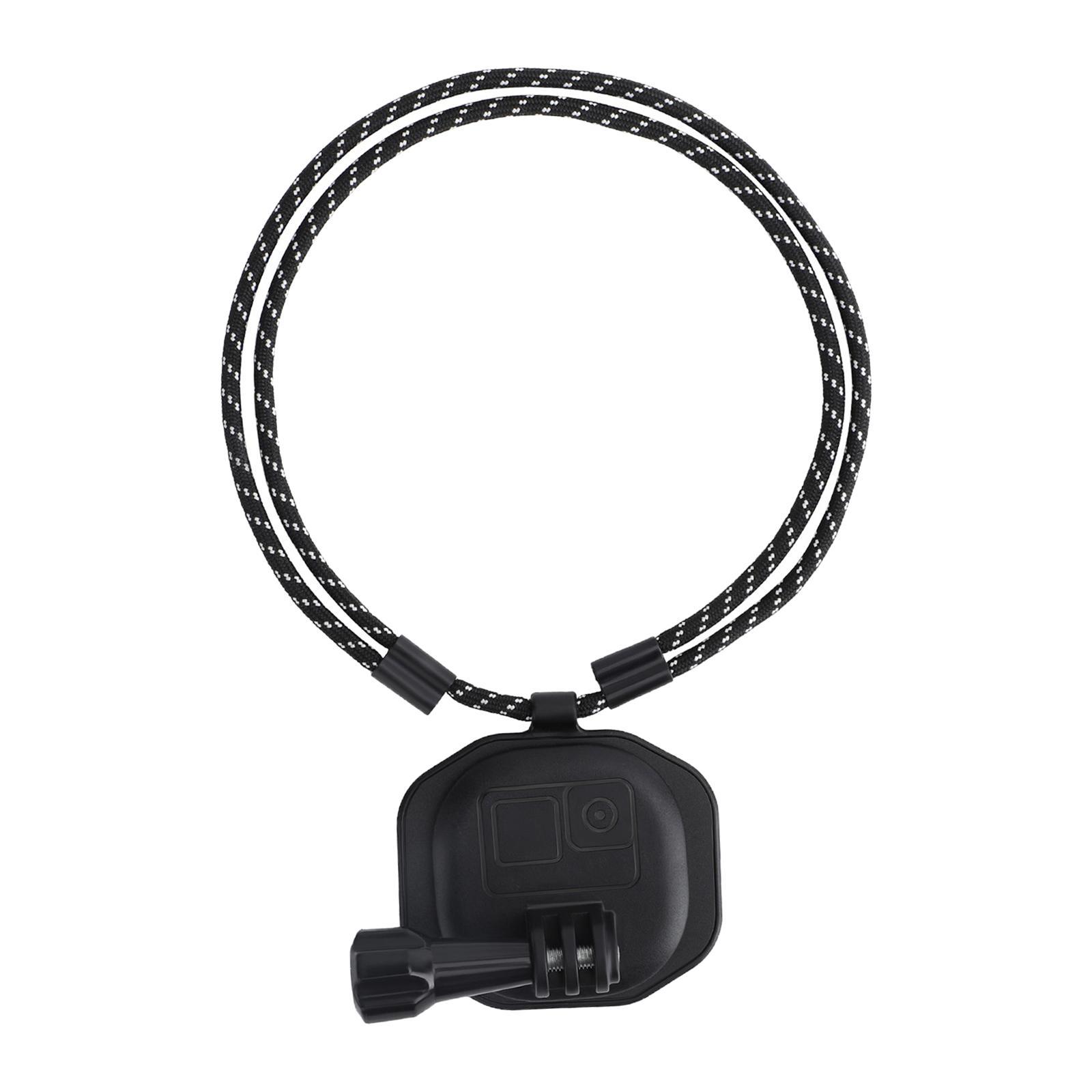POV Neck Selfie Holder with Adjustable Lanyard for Sports Camera