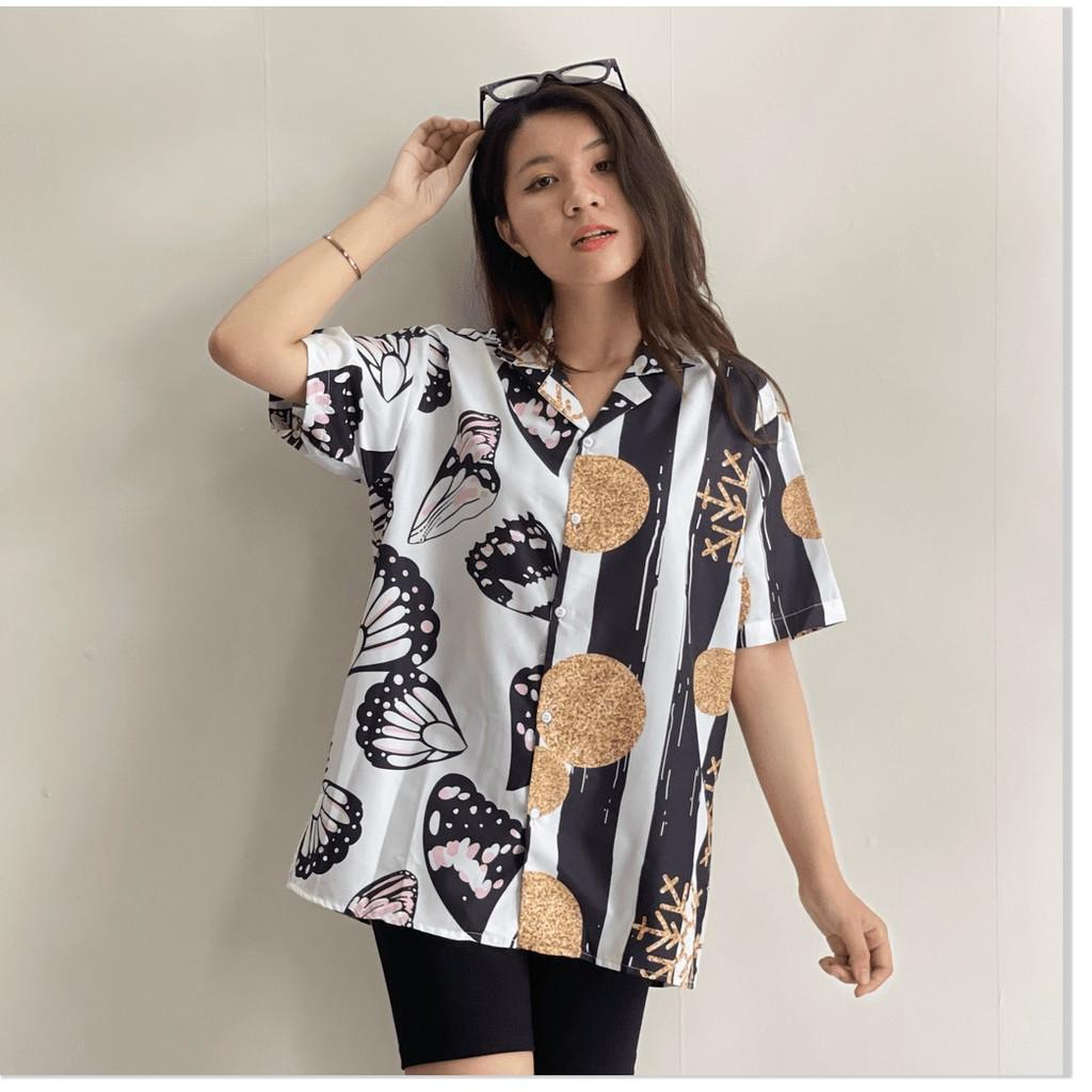 ÁO SƠ MI FORM RỘNG CỰC ĐẸP , SIÊU ĐỘC LẠ , HOT NHẤT 2021 KHÁNH AN STORE
