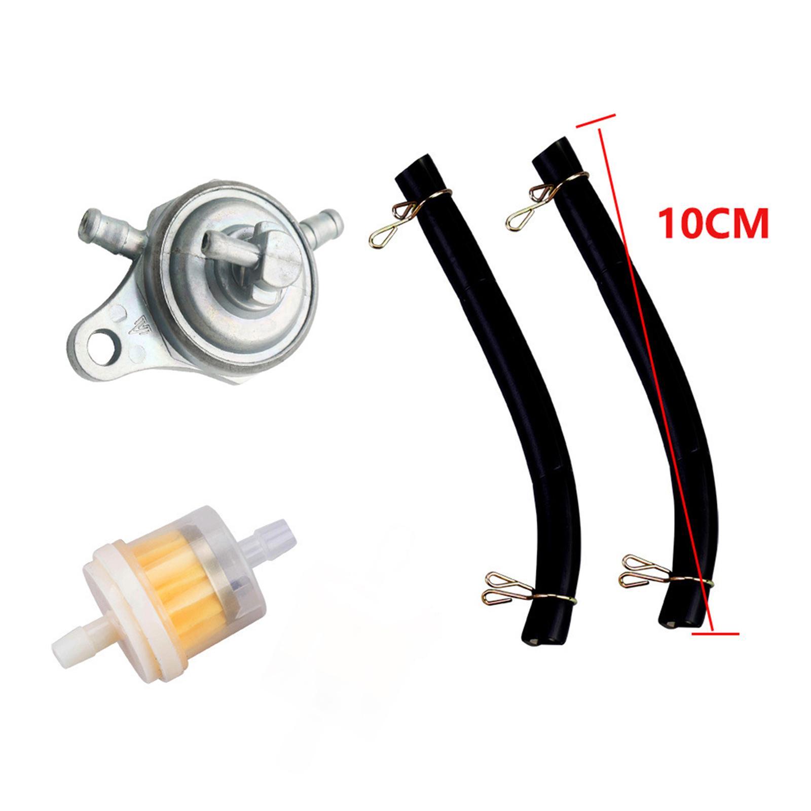 Fuel Pump Valve Vacuum Petcock for 50cc 125cc 150cc Gy6 Engine ATV