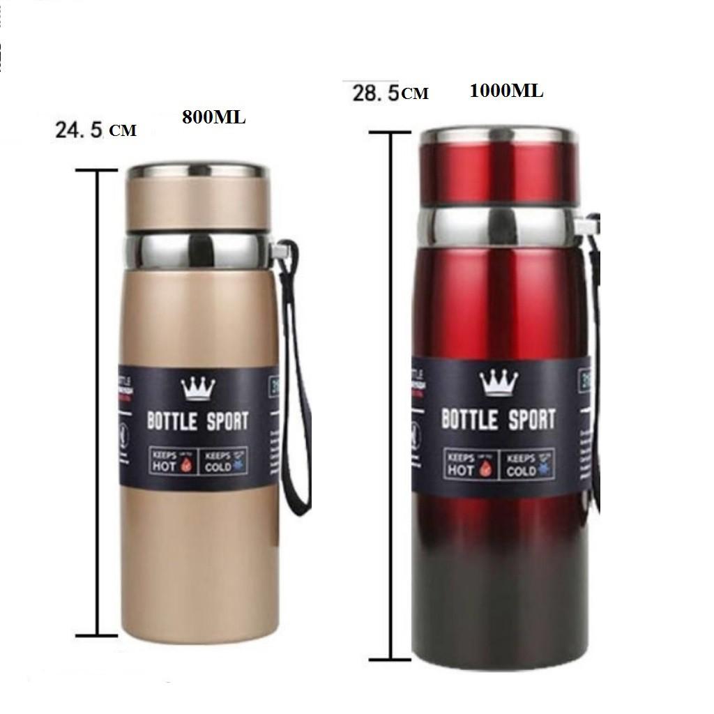 Bình Giữ Nhiệt XinLang Lõi Inox Dung Tích 1000ML Kiểu Dáng Siêu Đẹp 2 Lớp Inox Tiện Lợi