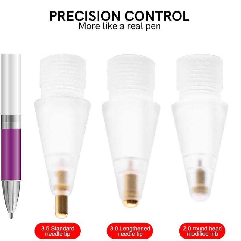 Đầu Bút Cảm Ứng Bằng Hợp Kim Niken Mạ Niken Chất Lượng Cao Thay Thế Cho Apple Pencil Gen 1/2