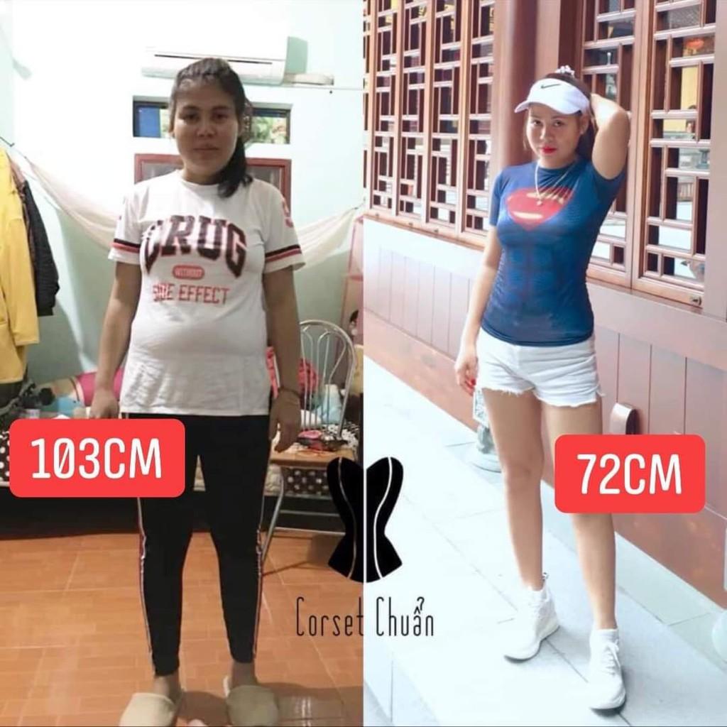 Đai Nịt Bụng Latex Corset Chuẩn Chính Hãng Hy Lạp -Tặng ngay 1 áo liner 100k