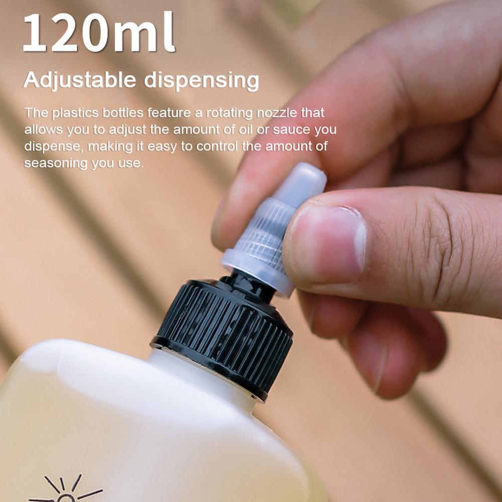 Outdoor Condiment Storage Set Camping Seasoning Jars ​Storage Bag Kit Portable BBQ Picnic Cruet Storage Bag Multifunctional Storage Bag