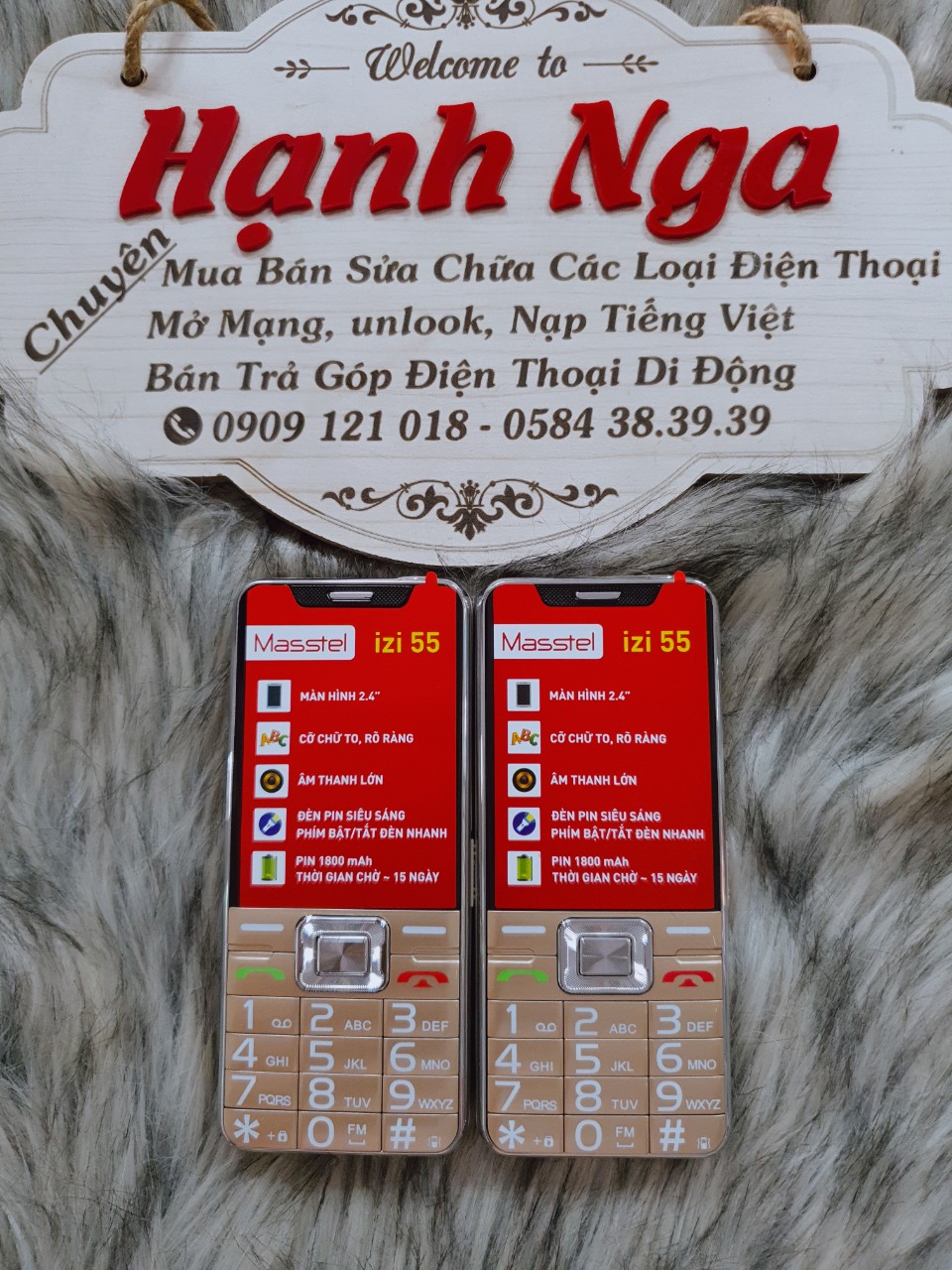 ĐIỆN THOẠI MASSTEL IZI 55 4G-HÀNG CHÍNH HÃNG