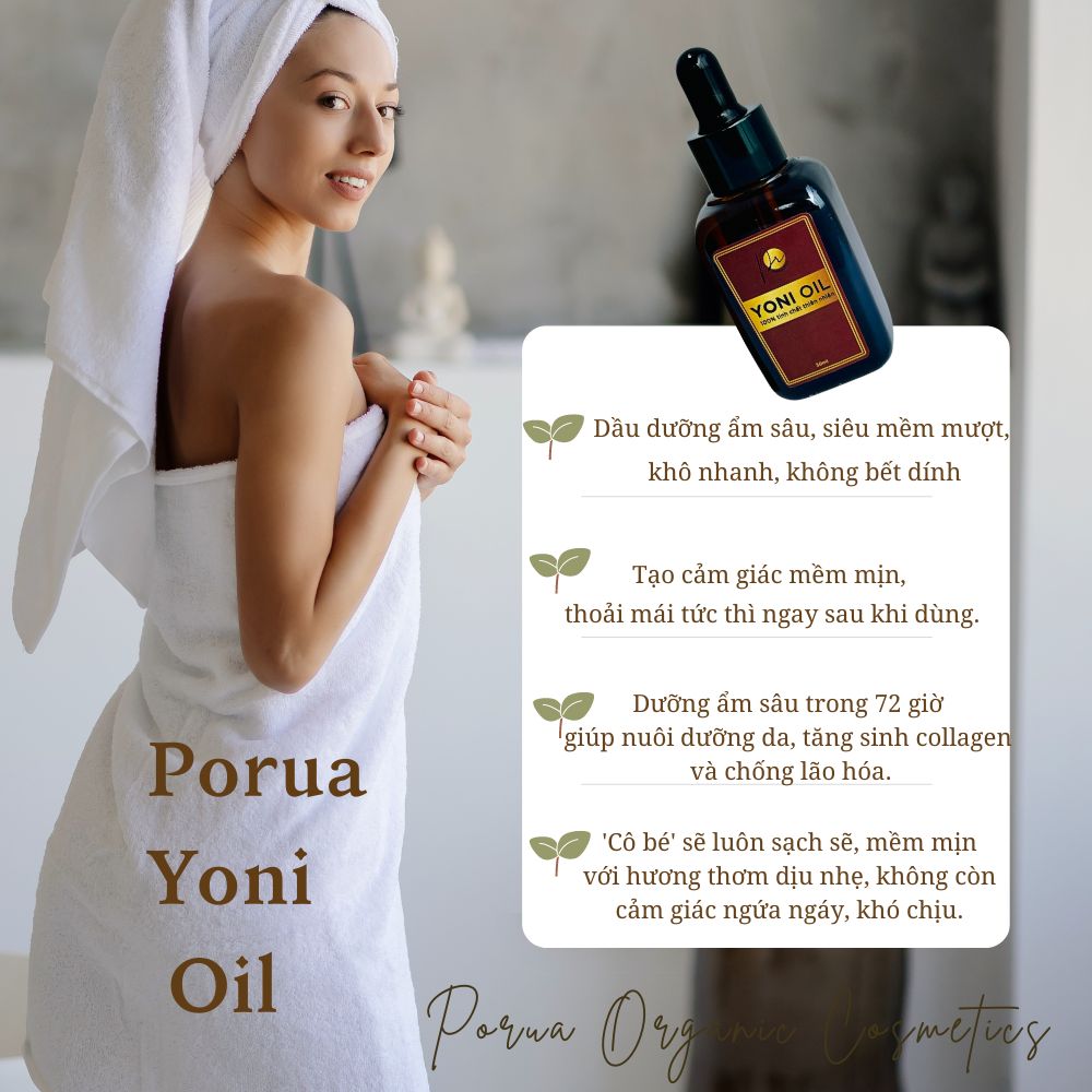 DẦU DƯỠNG YONI PORUA 30ml