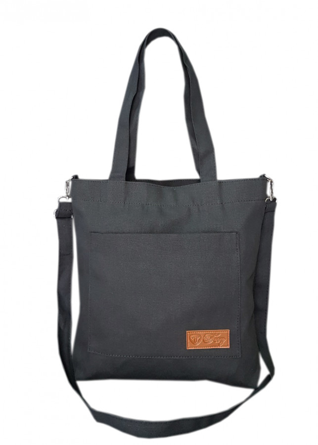 Túi tote nữ vải canvas TROY classic