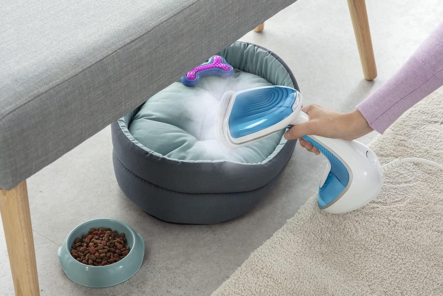 Bàn Là Cầm Tay Tefal Pure Tex DT9530, Bàn Ủi Hơi Nước, Lực Phun Mạnh, Khử Trùng, Làm Phẳng Nếp Nhăn Nhanh, Nhập Đức