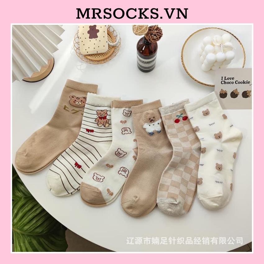 Vớ Tất NI.KE Cao Cổ Chất Cotton Kháng Khuẩn Freesize nam nữ 36-42 hàng loại 1 bao đổi trả