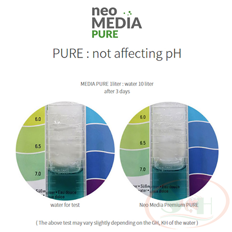 Vật liệu lọc Aquario Neo Media Quad Pure giữ pH trung tính bể cá tép thủy sinh
