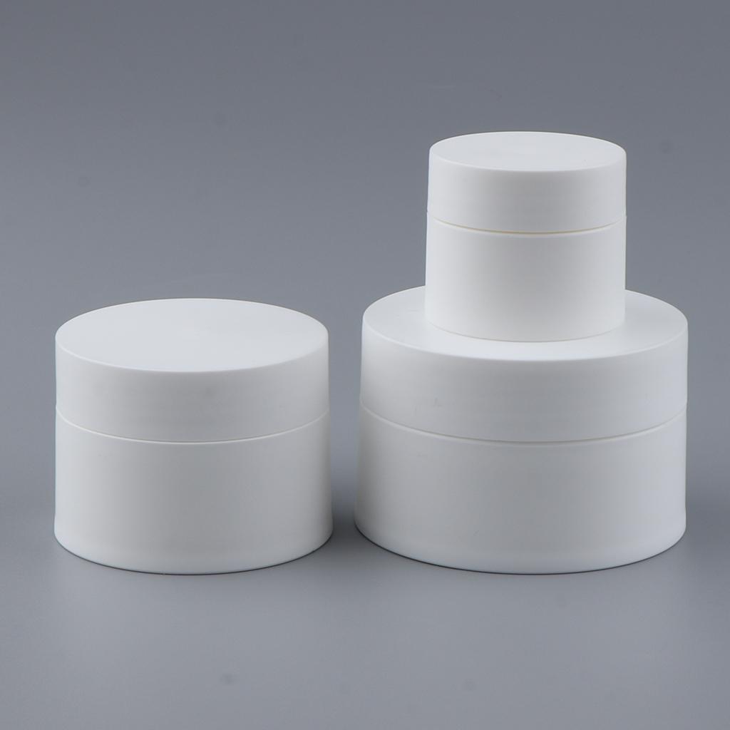 5Pcs/pack Portable Empty Plastic Cosmetic Cream Jars Pots Refillable Makeup Containers