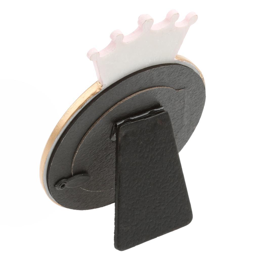 Decorative Crown Shape Baby Round Photo Frame Home Decor Baby Shower Gift