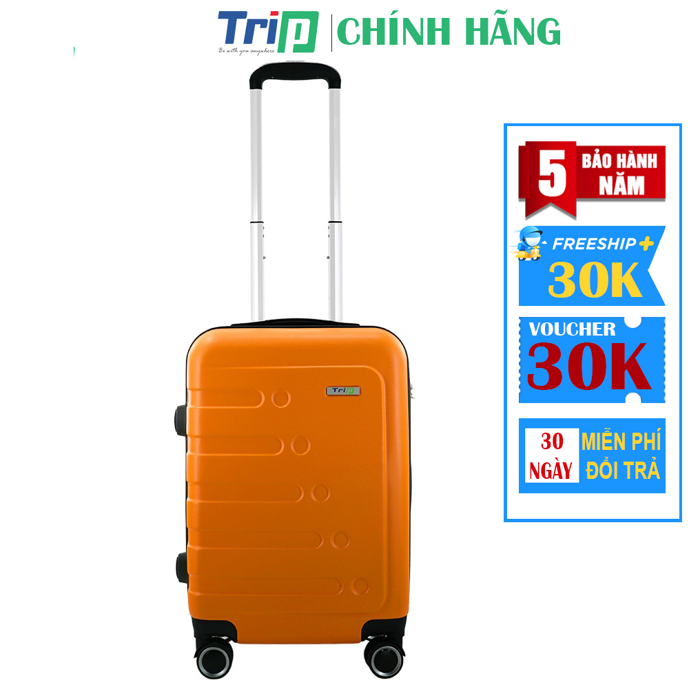 Vali kéo TRIP P16 size 20inch nhựa PC/ABS - Bảo hành 5 năm