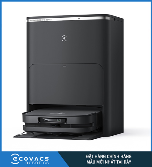 [GIÁ TẠI KHO] - Robot Hút Bụi Lau Nhà Ecovacs Deebot X5 Pro Omni 2025 Màu đen - Hàng chính hãng Ecovacs