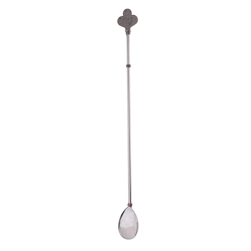 Cocktail Mixer Stainless Steel Wine Stirring Mixing Spoon Stir Spoon A