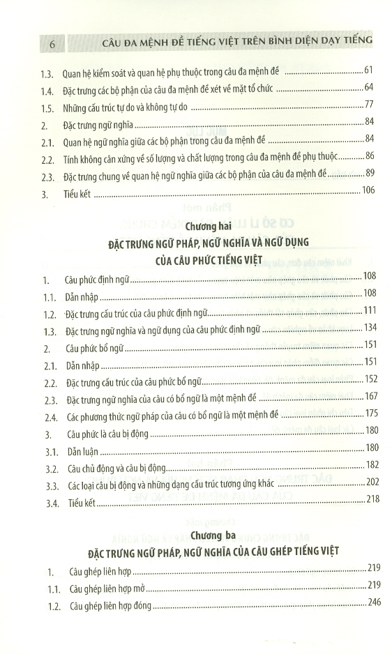 Câu Đa Mệnh Đề Tiếng Việt Trên Bình Diện Dạy Tiếng