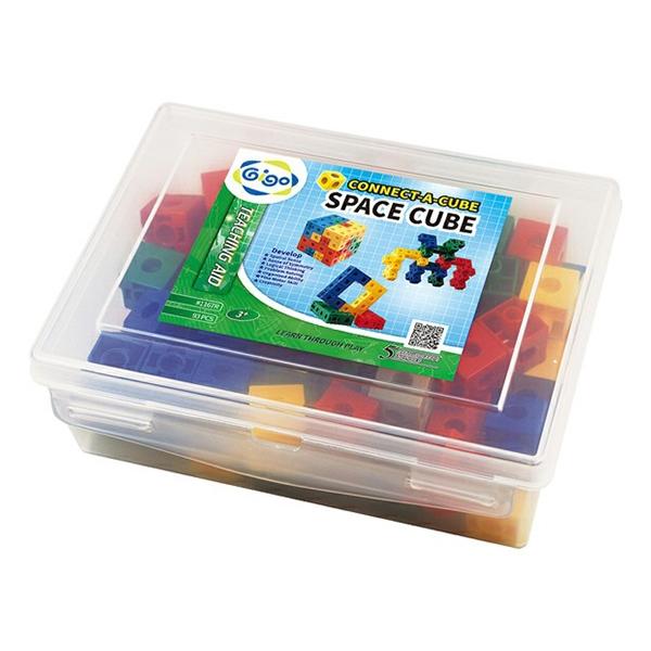 Đồ Chơi Ghép Hình Không Gian 3D Connect-A-Cube - Gigo Toys #1167R