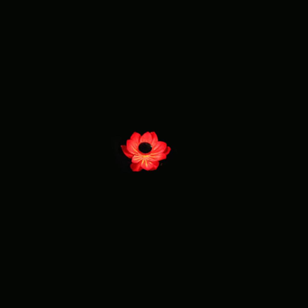 Solar Landscape Lights Floating Lotus Lamp LED Pool Courtyard Garden Lights