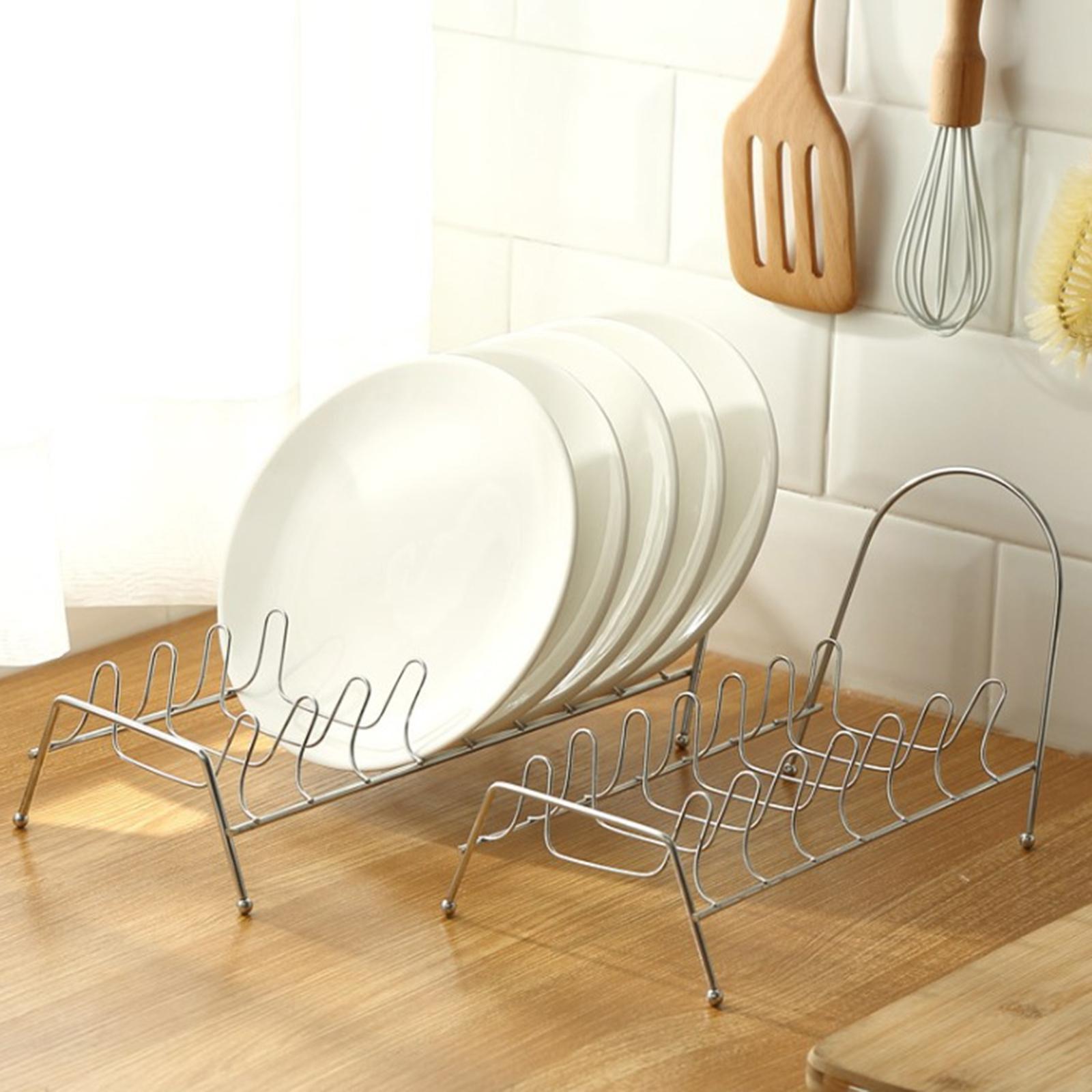 Storage Rack Reusable Draining for Cabinet Kitchen Countertop 7 Tier+9 Tier